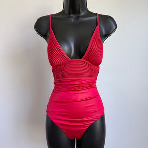 La Perla sz 12 red one piece swimsuit